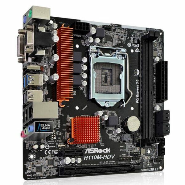 Motherboard Asrock H110M (Usada sin caja)