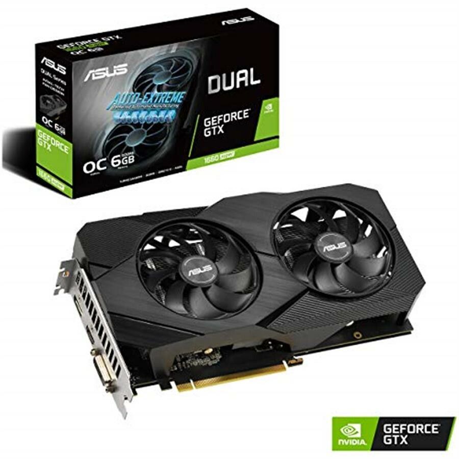 GeForce Asus GTX 1660 Super 6GB Dual (Usada full box)